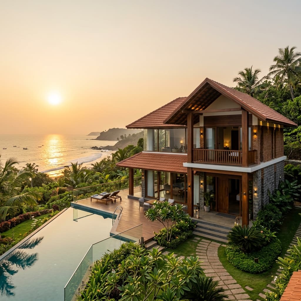 Araamam Cliff Villa Beachfront, Kozhikode